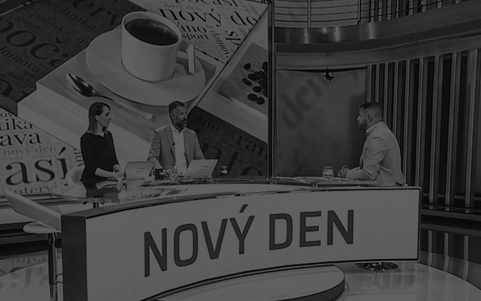 Rozhovor v pořadu Nový den na CNN Prima NEWS - Jaroslav Hübner